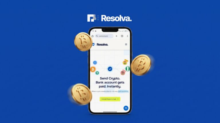 Spend or sell bitcoin with Resolva