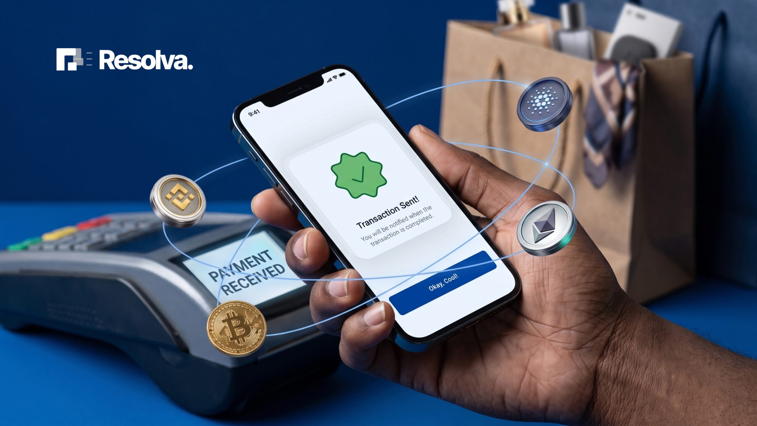Resolva is the Best App to Spend Crypto in Nigeria.